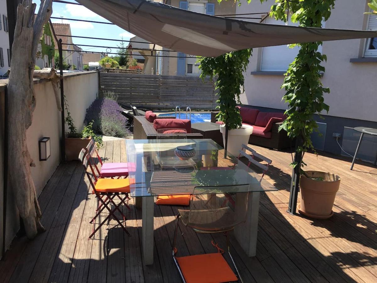 Le Pied A Terre Selestadien 셀레스탓 외부 사진