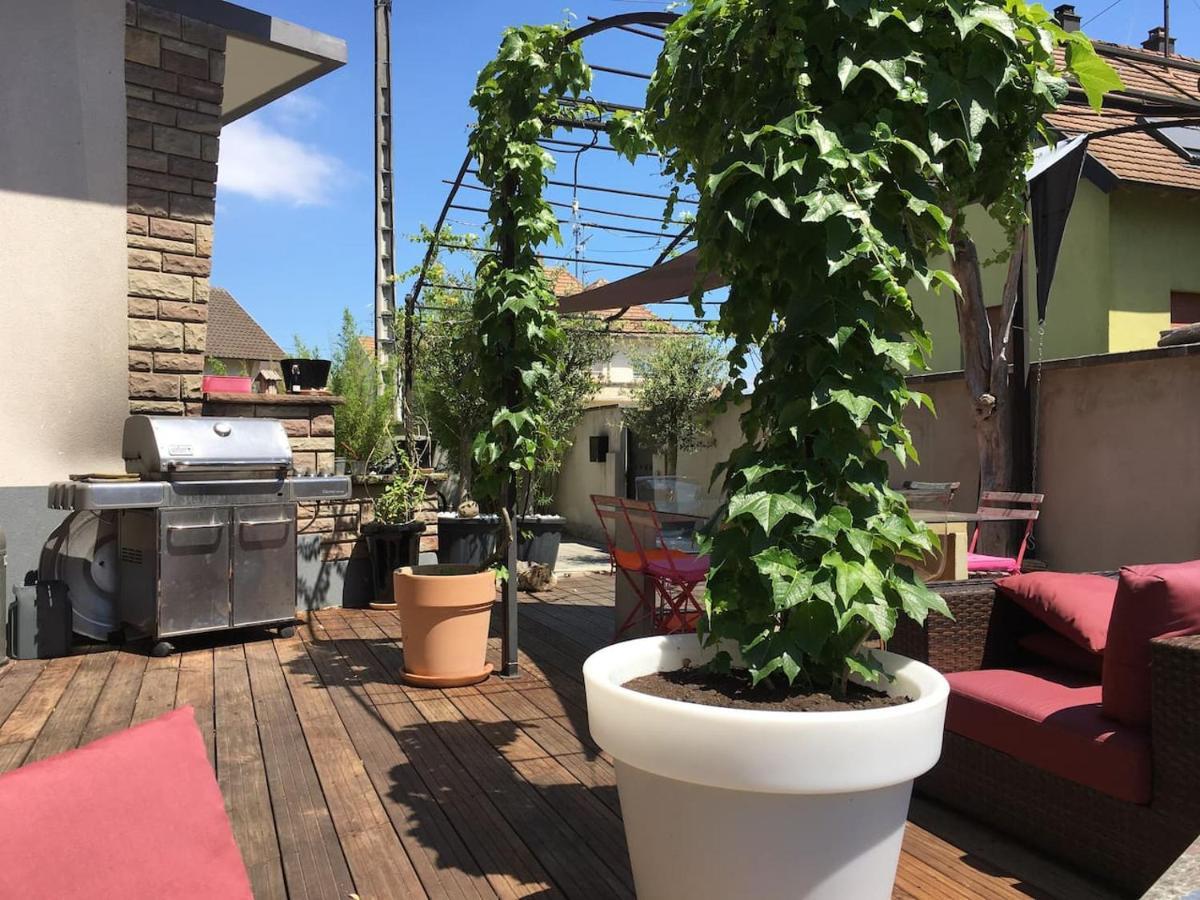 Le Pied A Terre Selestadien 셀레스탓 외부 사진