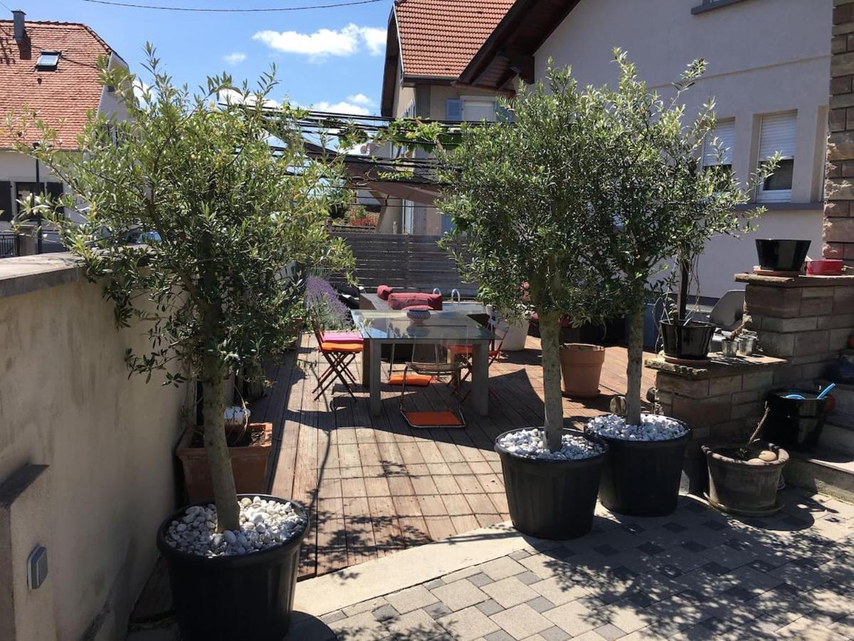 Le Pied A Terre Selestadien 셀레스탓 외부 사진